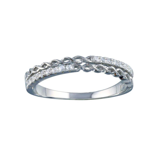 Micro Eternity CZ Ring